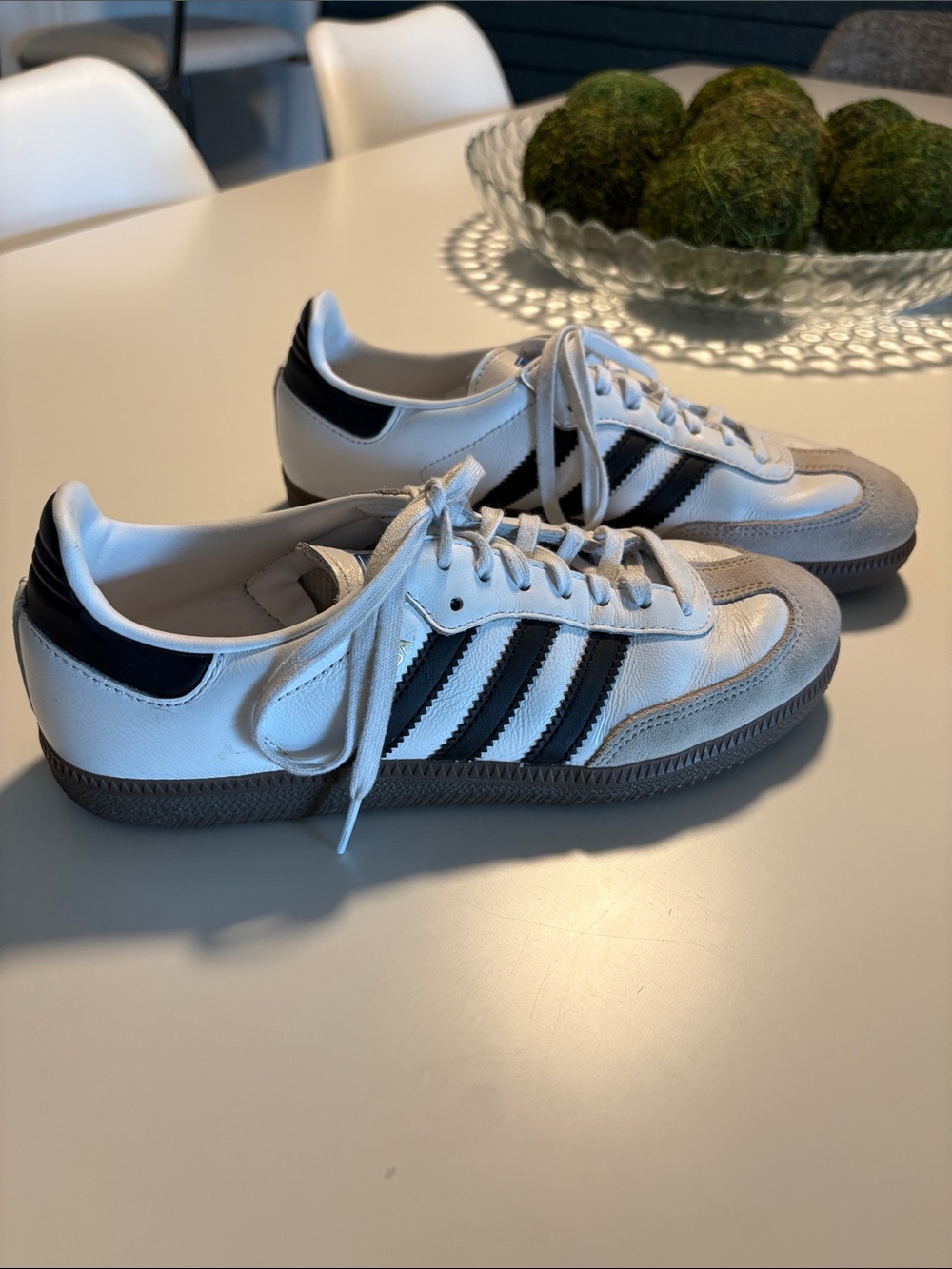 adidas White and Black Women's Classic Sneakers